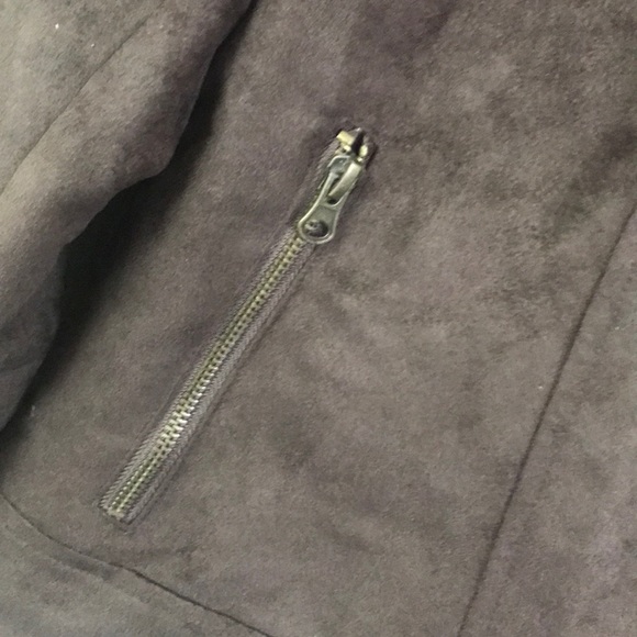 New Brown  Soft Biker Jacket - Picture 5 of 8